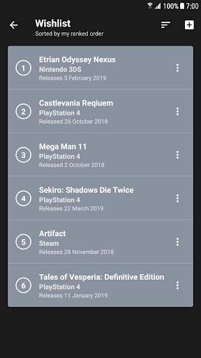 Game Backlog screenshot 7