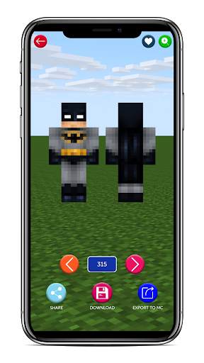 Heroes Skins for Minecraft PE screenshot 4
