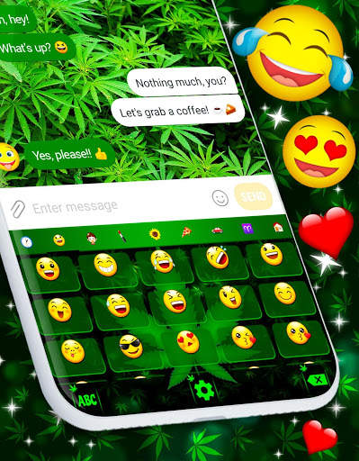 Rasta Keyboard 🌿 Green Theme Keyboards स्क्रीनशॉट 3