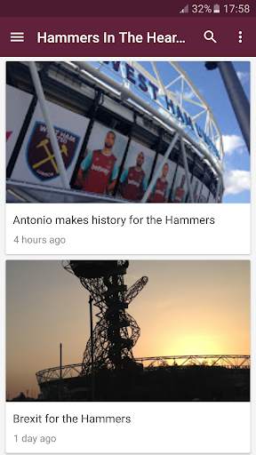 West Ham Football News screenshot 1