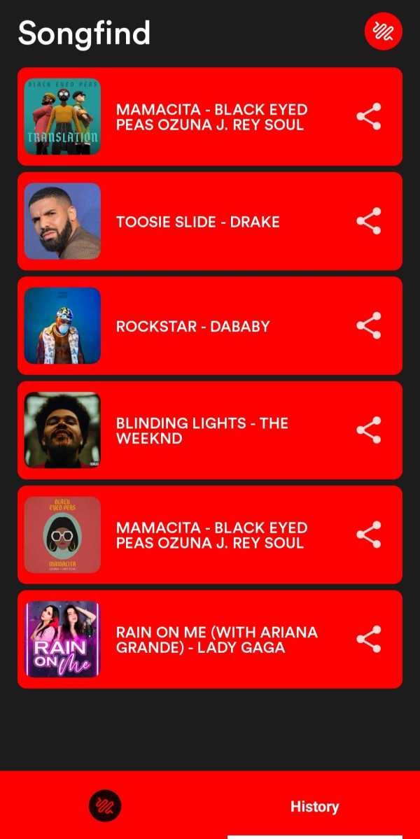 SongFind - Music Recognition Song Identify screenshot 4