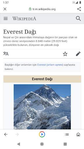 Google Go screenshot 3