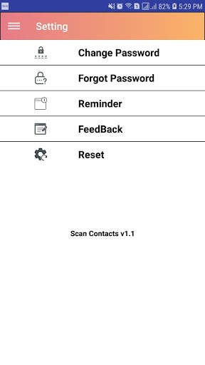Smart Contact Manager Scan Contacts screenshot 6