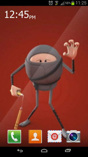Ninja Loser Live Wallpaper screenshot 4