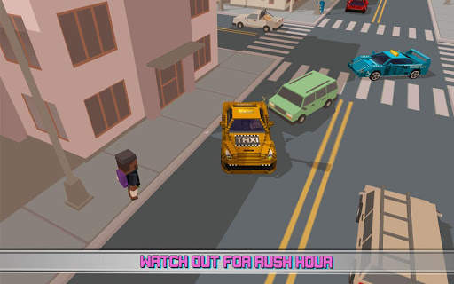Fast City Taxi Race Legend screenshot 2