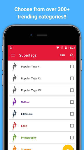 Hashtag Supertags screenshot 1