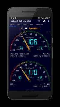 Network Cell Info Mini स्क्रीनशॉट 1