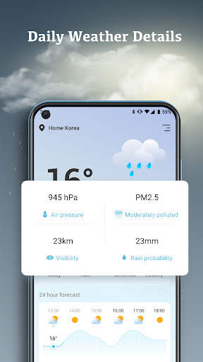Daily weather screenshot 2