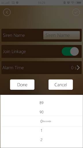 WiFi GSM alarm system screenshot 3