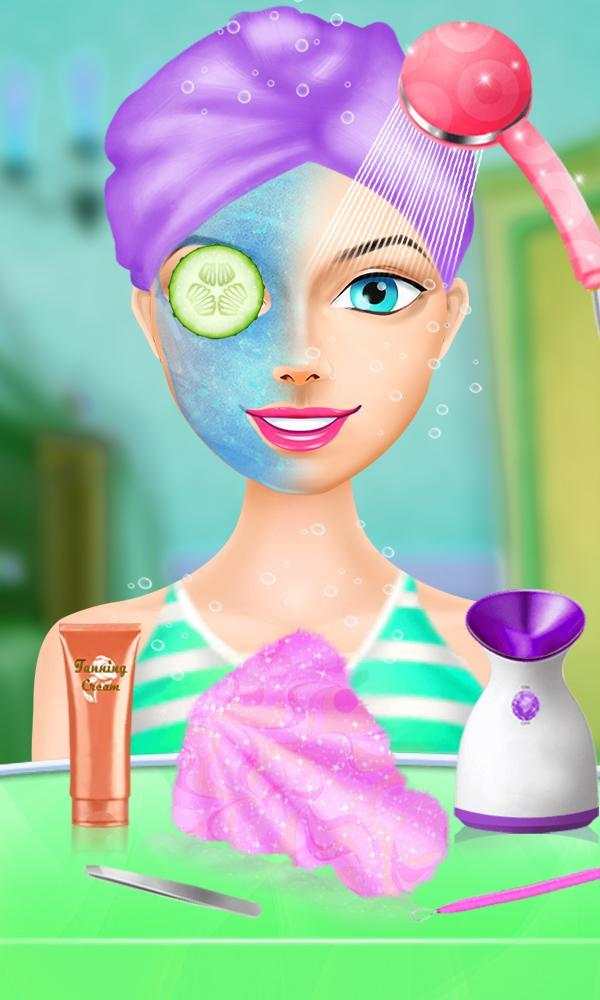Princess Frozen Makeup salon screenshot 2