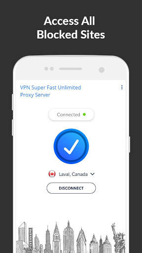 VPN Super Fast - Unlimited Free VPN Proxy Server screenshot 1
