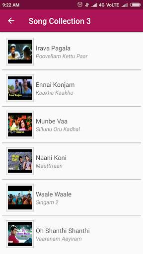 Tamil Hit Love Songs screenshot 3