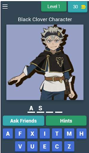Black Clover Quiz скриншот 1