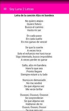 Letras de Soy Luna 2 screenshot 6