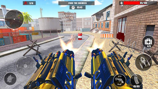 Gunner Strike shooting Simulator: Gun Games 2021 screenshot 4