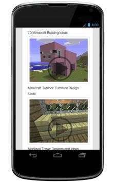 Ideas to built on minecraft screenshot 2