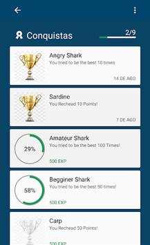 Angry Mega Shark - Tap game स्क्रीनशॉट 1