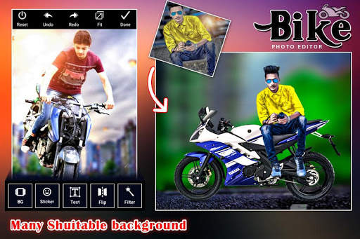 Bike Photo Editor screenshot 2