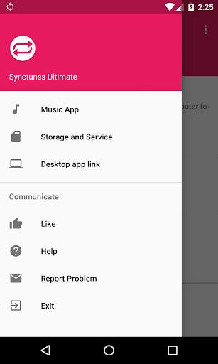 Sync iTunes to android Free screenshot 3