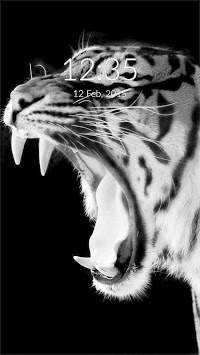Angry Tiger Wall & Lock скриншот 1