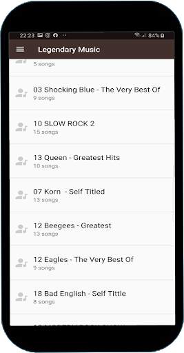 Legendary Music screenshot 1