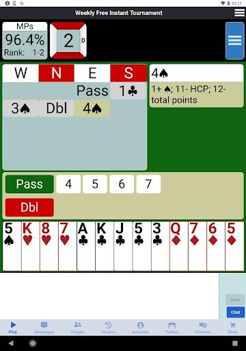 Bridge Base Online screenshot 21