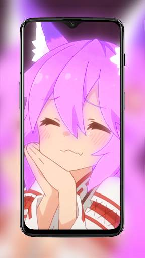 Senko Rainbow Fox Anime Girl Live Wallpapers screenshot 7