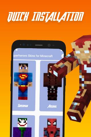 Superhero Skins for Minecraft PE screenshot 3