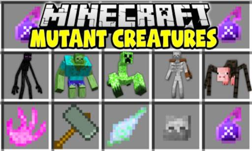 Mutant Creatures Mod for Minecraft PE screenshot 2