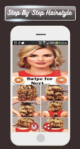 Cute Girls Hairstyle Steps DIY Home Craft Tutorial screenshot 3