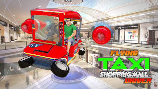 Real Flying Car Taxi Driver City Transport screenshot 1
