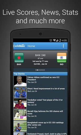 Cricbuzz  - Live Cricket Score screenshot 1
