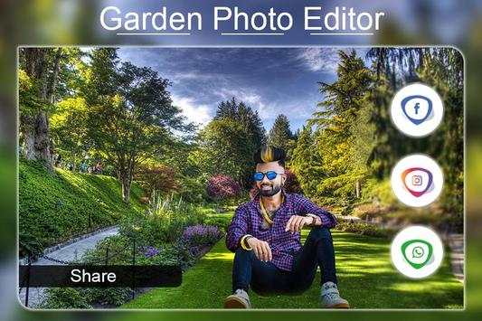 Garden Photo Frame 5 تصوير الشاشة