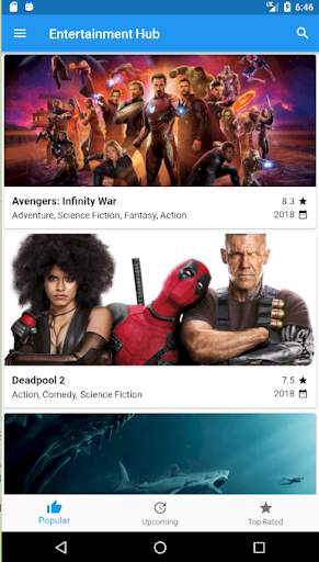 Entertainment Hub - Movies , TV Shows Guide screenshot 2