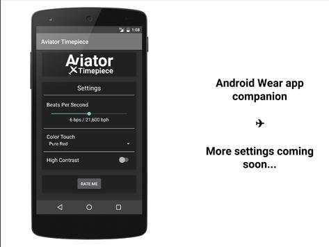 Aviator Timepiece screenshot 4