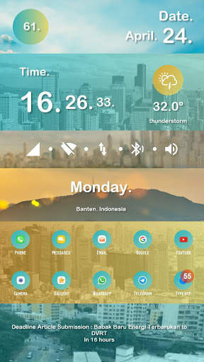 Urban for Total Launcher screenshot 1