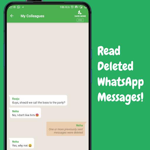 Read Deleted Chats For Whatsapp screenshot 1