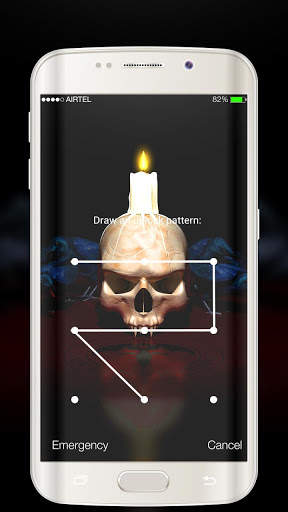 Skull Lock Screen screenshot 1