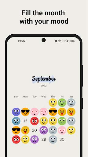 Mudy: Mood Tracker Journal screenshot 1
