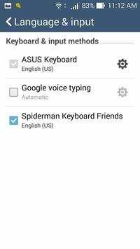 Spiderman Keyboard Friends screenshot 4