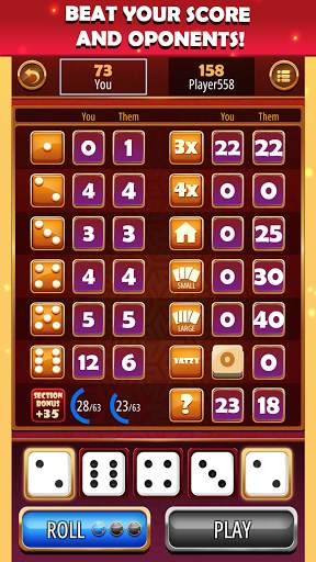 Yatzy: Dice Game Online screenshot 2