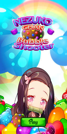 Nezuko Tanjiro Candy Bubble Shooter Rescue screenshot 1