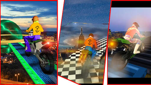 Superhero Lightning  Sped Bike screenshot 2