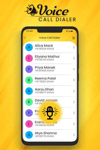 Voice Call Dialer : Voice Phone Dialer 3 تصوير الشاشة