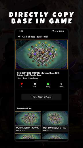 Clash of Base - COC Base screenshot 4
