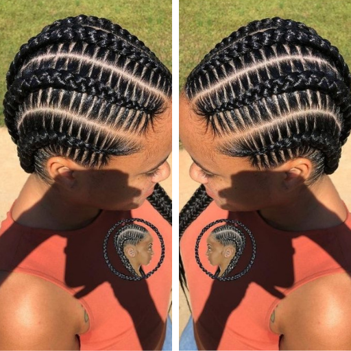 Cute Cornrow Hairstyles icon