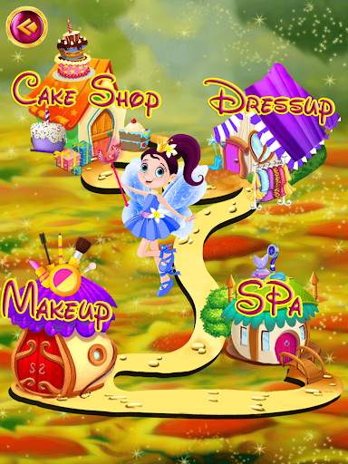 Fairy Tales Salon With Cake Shop Maker Game screenshot 5