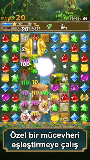Jewels Jungle : Match 3 Puzzle screenshot 2