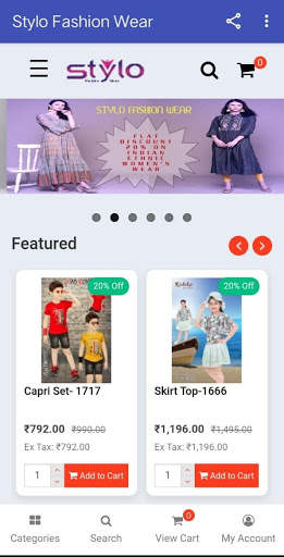 Stylo Fashion Wear screenshot 1