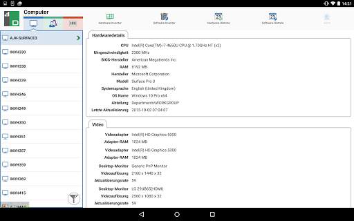 NetSupport DNA mobile Konsole screenshot 11